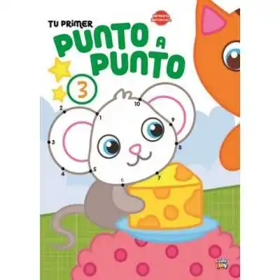 Libro tu primer punto a punto 3 20x28 cm x16 páginas School Fun