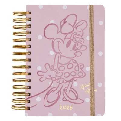 Agenda Diaria 14x20 cm Minnie Mouse con espiral Mooving