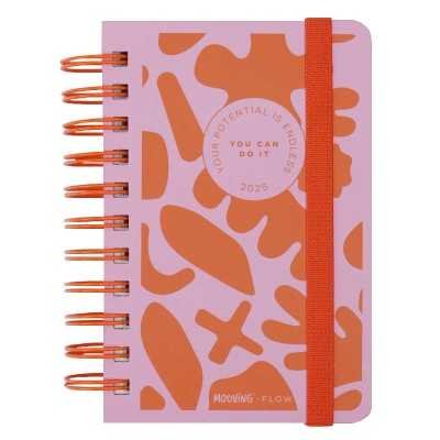 Agenda Diaria 10x15 cm Flow I con espiral Mooving