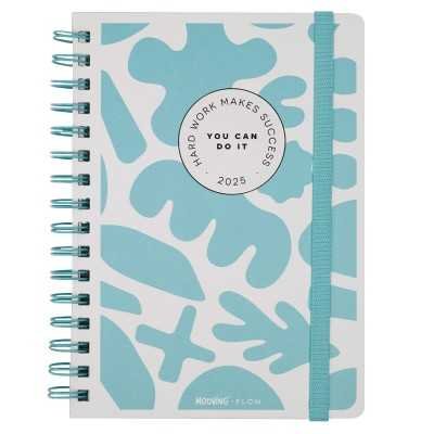 Agenda Semanal 15x21 cm Flow I con espiral Mooving