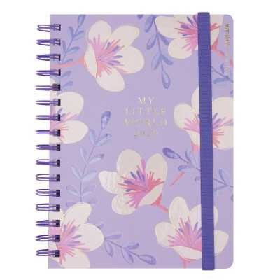 Agenda Semanal 15x21 cm Spring I con espiral Mooving