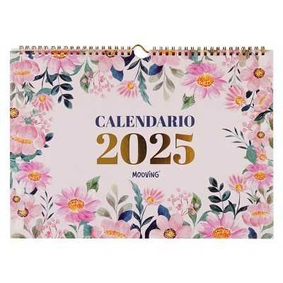 Calendario 35x25 cm Floral Mooving