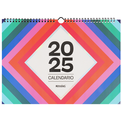 Calendario 35x25 cm Hype Mooving