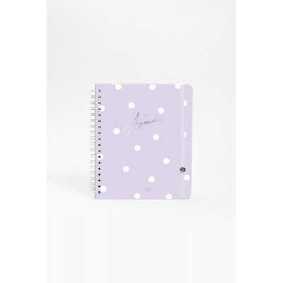 Agenda 19x25 cm semanal Love con espiral FW