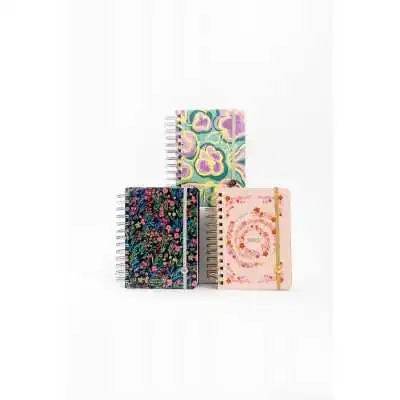 Agenda 12x17 cm 2 dias x pagina Cute con espiral FW