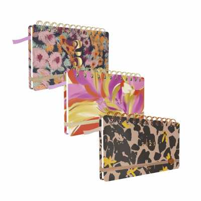 Agenda pocket Boho con espiral FW