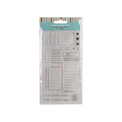 Sello siliconado cristal 4x7" Planners Ibicraft