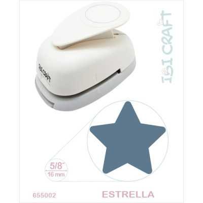 Perforadora artística 17 mm 3/4" Estrella Ibicraft