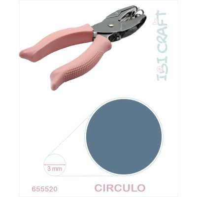 Perforadora pinza Circulo 3 mm Ibicraft