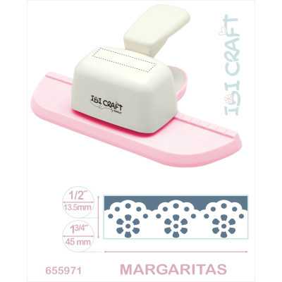 Perforadora artística De Guardas Jumbo Margaritas Ibicraft