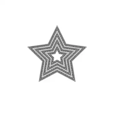 Troquel 4.75" Estrella Ibicraft