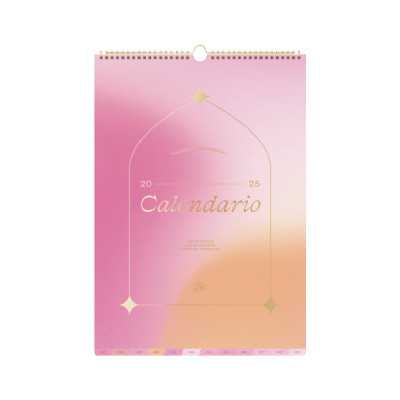 Calendario mensual de pared Colorful FW