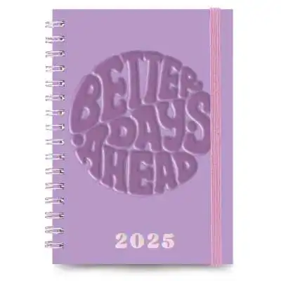 Agenda diaria cartera Nº6 Better days con espiral Talbot