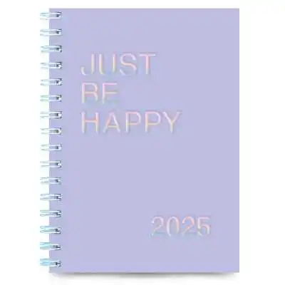 Agenda diaria N°7 Just be happy con espiral Talbot