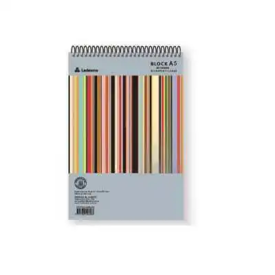 Block con espiral A5 Classic x80 hojas liso Ledesma