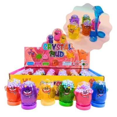 Slime crystal mud Monstruos & crunchy Colours