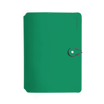 Agenda Classic button Verde Lotus A5 diaria Vacavaliente