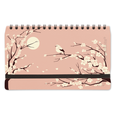 Agenda Plein air Sakura Rosa pocket Vacavaliente