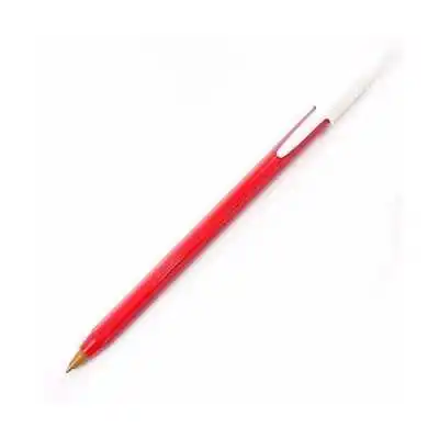 Bolígrafo Opaco ROJO 1 mm BIC