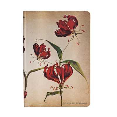 Cuaderno GLORIOSA LILY 10x14cm Mini-Rayado Paperblanks