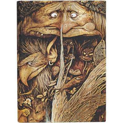 Cuaderno CRIATURAS TRAVIESAS -HADAS-BRIAN FROUD 13x18 cm Midi - Rayado Paperblanks