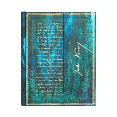 Cuaderno VERNE-20.000 LEGUAS DE VIAJE SUBMARINO 18x23 cm Ultra-Rayado Paperblanks