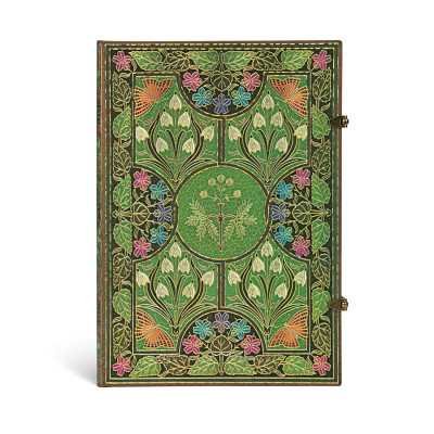 Cuaderno POESIA EN FLOR Grande-Liso Paperblanks