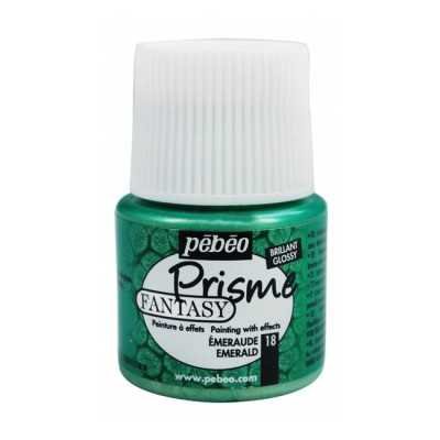 Pintura Fantasy Prisme Esmeralda x45 ml Pebeo