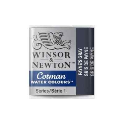 Acuarela Cotman Pan Gris de Payne x hp (medio pan) Winsor & Newton