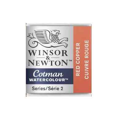 Acuarela Cotman Pan Cobre Rojo x hp (medio pan) Winsor & Newton