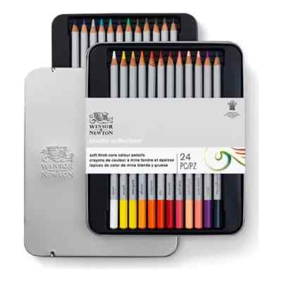 Set de Lápices Acuarelables Studio Collection x24 colores Winsor & Newton