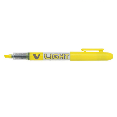 Resaltador V-light Amarillo x unidad Pilot