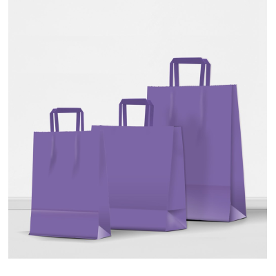 Bolsa regalo acuario purple 30x12x41 cm Premium Pack