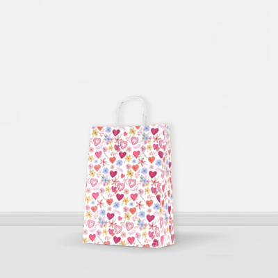 Bolsa Regalo Luna Little hearts 14x08x20 Premium Pack