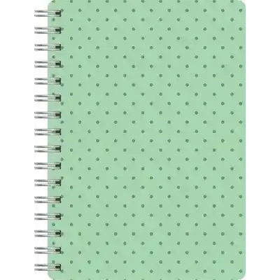 Cuaderno Espiralado A4 tapas plásticas lunares x90 hojas rayadas Rideo
