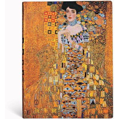 Cuaderno CENTENARIO DE KLIMT RETRATO DE ADELE 18x23cm Ultra-Rayado Paperblanks