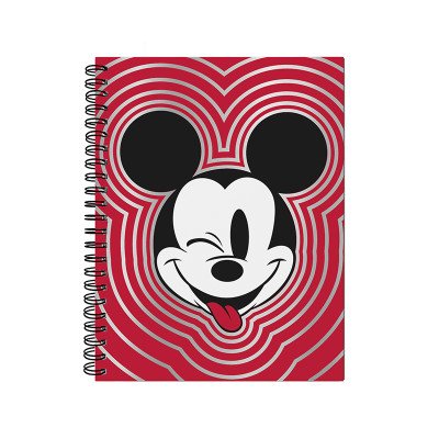 Cuaderno con espiral A4 tapa dura Mickey Mouse I x96 hojas rayado Mooving