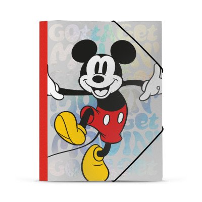 Carpeta Oficio 3 Solapas Mickey Mouse Mooving