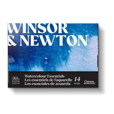 Set de Acuarelas Cotman Watercolor Essentials x14 piezas Winsor & Newton