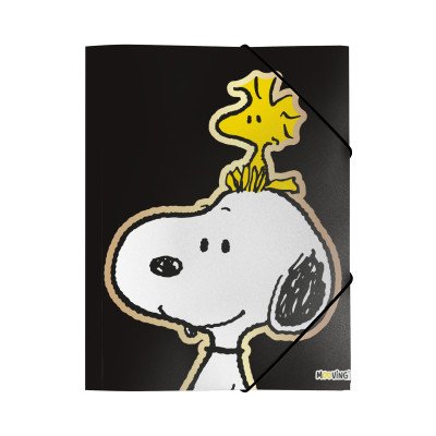 Carpeta Oficio 3 Solapas Snoopy I Mooving