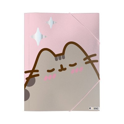 Carpeta Oficio 3 Solapas Pusheen I Mooving