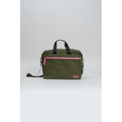 Maletin Awesome 40x35x5 cm verde FW