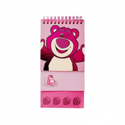 Anotador 10x20 cm Lotso con capas x60 hojas Mooving