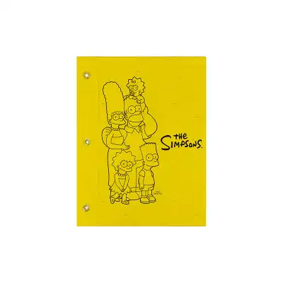Carpeta N°3 con cordón Simpsons II Mooving