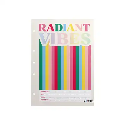 Separadores A4 Rainbow x6 materias Mooving