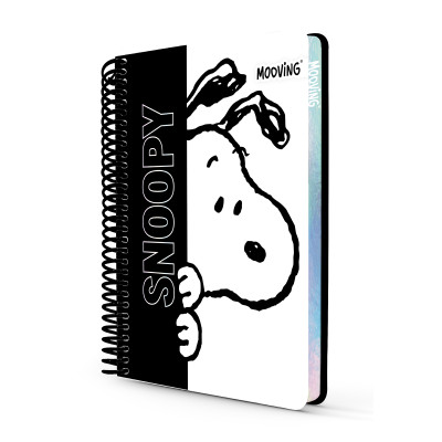 Cuaderno Premium pocket Snoopy x96 hojas rayadas Mooving