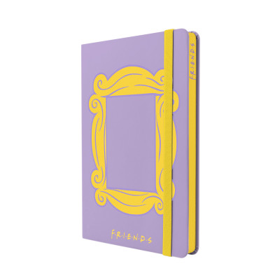 Cuaderno notes A5 tapa dura rayado F·R·I·E·N·D·S Mooving