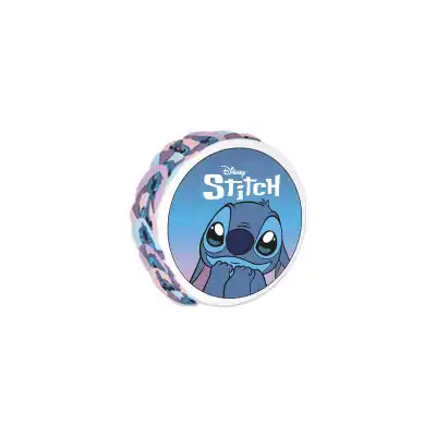 Cinta adhesiva washi tape Stitch stickers redondos Mooving