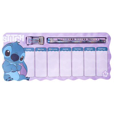 Planner semanal Stitch con accesorios Mooving