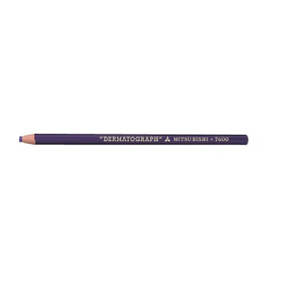 Lápiz Dermatográfico 7600 Violeta Mitsubishi